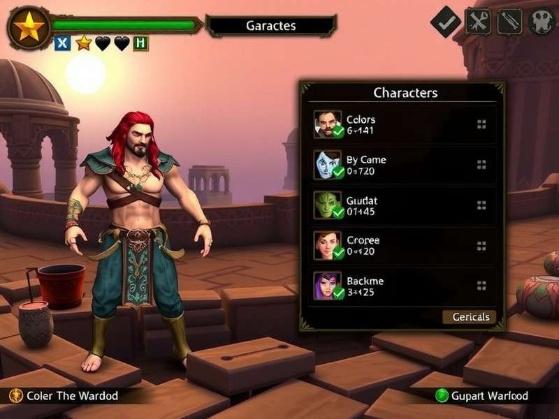 Gujarat Warrior Warlock Character Selection